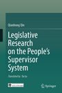 „Legislative Research on the People’s Supervisor System“ von Qin Qianhong, übersetzt von Da Lu; Logos von Wuhan University Press und Springer.