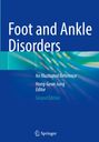 Titel: "Foot and Ankle Disorders". Text: "An Illustrated Reference", "Hong-Geun Jung, Editor", "Second Edition". Logo unten.