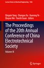 Oben steht "Lecture Notes in Electrical Engineering 1582". Namen: Qingxin Yang, Dianguo Xu, Xuerong Ye, Qiuyue Nie, Yueshi Guan, Editors. Titel: "The Proceedings of the 20th Annual Conference of China Electrotechnical Society Volume IX". Unten ist ein Springer-Logo.
