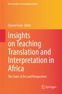 Insights on Teaching Translation and Interpretation in Africa, Buch
