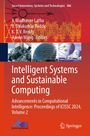 „Intelligent Systems and Sustainable Computing“ steht groß auf rotem Hintergrund. Oben sind Namen und technische Bilder.