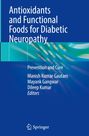 "Antioxidants and Functional Foods for Diabetic Neuropathy" Buchcover, blaue und grüne Streifen, Springer-Logo.