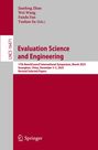 Evaluation Science and Engineering, Buch