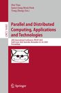 Text: "Parallel and Distributed Computing, Applications and Technologies", darunter eine einfache Illustration einer Katze.