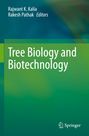 "Tree Biology and Biotechnology" von Rajwant K. Kalia und Rakesh Pathak. Grüner Hintergrund, Springer-Logo.