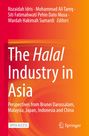 Buchtitel: „The Halal Industry in Asia“. Herausgeber: Rozaidah Idris und andere. Farben: Rot-Orange Verlauf mit Springer-Logo.