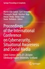 Buchtitel über Cybersecurity-Konferenz 2024 in Schottland, herausgegeben von mehreren Editoren, mit Springer-Logo.