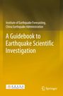 Titel: "A Guidebook to Earthquake Scientific Investigation". Institut: "Institute of Earthquake Forecasting". Gelber Hintergrund.