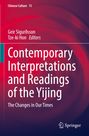 "Contemporary Interpretations and Readings of the Yijing" vor rötlich-braunem Hintergrund, Springer-Logo unten.