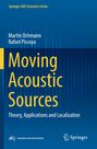 "Moving Acoustic Sources: Theory, Applications and Localization" von Martin Ochmann, Rafael Piscoya. Blaues Design, zwei Logos.
