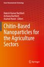 "Chitin-Based Nanoparticles for the Agriculture Sectors" steht in großer, weißer Schrift auf einem orange-roten Hintergrund.