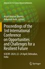 „Proceedings of the 3rd International Conference on Opportunities and Challenges for a Resilient Future“. Grüner Hintergrund.