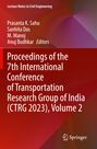 "Proceedings of the 7th International Conference CTRG 2023, Volume 2", roter Hintergrund, Springer-Logo unten rechts.