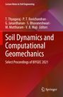 Titel: Soil Dynamics and Computational Geomechanics, Herausgeber: T. Thyagaraj et al., Verlag: Springer. Roter Hintergrund.