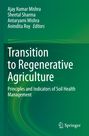 Text: "Ajay Kumar Mishra, Sheetal Sharma, Antaryami Mishra, Anindita Roy Editors. Transition to Regenerative Agriculture..."

Grüner Hintergrund mit abstrakten Wellen und dem Springer-Logo.