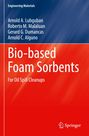 Titel: "Bio-based Foam Sorbents". Autoren: Arnold A. Lubguban, Roberto M. Malaluan. Blau-roter Hintergrund. Springer-Logo unten.