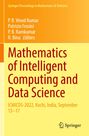 „Mathematics of Intelligent Computing and Data Science“, ICMICDS-2022, Kochi. Oben vier Editoren genannt. Springer-Logo.
