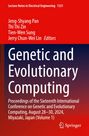 "Genetic and Evolutionary Computing" Konferenzband 2024, Editors: Pan, Zin, Sung, Lin. Roter und dunkelblauer Hintergrund. Springer-Logo.