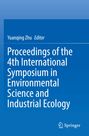 "Proceedings of the 4th International Symposium in Environmental Science and Industrial Ecology" auf blauem Hintergrund.