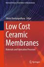 Low Cost Ceramic Membranes, Buch