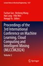Text: Proceedings of the 3rd International Conference on Machine Learning, Cloud Computing and Intelligent Mining. Logo: Springer.
