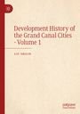 "Development History of the Grand Canal Cities - Volume 1" von Liu Shilin. Beige Hintergrund, linkes Logo.