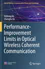 "Performance-Improvement Limits in Optical Wireless Coherent Communication" von Xizheng Ke, Chenghu Ke. Bunte Linien auf dunklem Hintergrund.