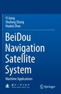 Text: "BeiDou Navigation Satellite System: Maritime Applications" von Yi Jiang, Shufang Zhang, Huakai Zhao. Blaues Design mit Logos.
