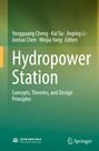 „Hydropower Station: Concepts, Theories, and Design Principles“. Redaktion: Yongguang Cheng et al. Grüner Hintergrund. Springer-Logo.