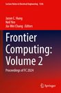 Oben: "Lecture Notes in Electrical Engineering 1356". Mittig: "Frontier Computing: Volume 2 Proceedings of FC 2024". Springer-Logo.