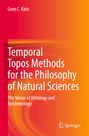 „Temporal Topos Methods for the Philosophy of Natural Sciences“ vor orange-rotem Hintergrund mit Springer-Logo unten.