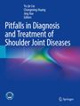Titel: "Pitfalls in Diagnosis and Treatment of Shoulder Joint Diseases". Autoren: Yu-jie Liu, Changming Huang, Jing Xue. Springer-Logo. Farbverläufe in Blau und Regenbogenfarben.