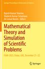 "Mathematical Theory and Simulation of Scientific Problems, FIAM-2023, Dubai, UAE, December 21–22" auf gelb-orange Hintergrund.