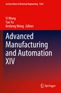 Advanced Manufacturing and Automation XIV, Buch