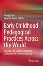 Titel: "Early Childhood Pedagogical Practices Across the World". Herausgeber: Wendy Boyd, Susanne Garvis. Rot-blaues Buchcover.