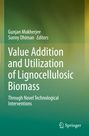 Buchtitel: "Value Addition and Utilization of Lignocellulosic Biomass". Grüner Hintergrund mit Springer-Logo.