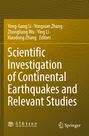 Buchtitel: "Scientific Investigation of Continental Earthquakes and Relevant Studies". Herausgeber: Yong-Gang Li et al. Brauner Hintergrund.
