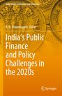 "India's Public Finance and Policy Challenges in the 2020s", K. R. Shanmugam. Hintergrund: indische Münzen, Springer-Logo.