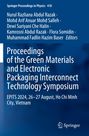 "Proceedings of the Green Materials and Electronic Packaging Interconnect Technology Symposium, EPITS 2024, Ho Chi Minh City."