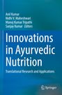 Text: "Innovations in Ayurvedic Nutrition: Translational Research and Applications", oben Namen der Herausgeber. Unten Logo.