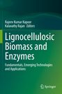 Text: "Lignocellulosic Biomass and Enzymes." Autoren: Rajeev Kumar Kapoor, Kalavathy Rajan. Grüner Hintergrund. Springer-Logo.