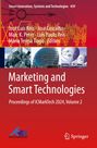 Titel: "Marketing and Smart Technologies". Konferenzschrift von ICMarkTech 2024, Band 2. Oben technische Illustrationen.
