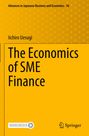 "The Economics of SME Finance" von Iichiro Uesugi, Serie: Advances in Japanese Business and Economics 36, gelber Hintergrund.