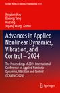 Text: "Advances in Applied Nonlinear Dynamics, Vibration, and Control – 2024". Im Hintergrund ein Farbverlauf, Logo unten.