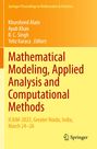 Text: "Mathematical Modeling, Applied Analysis and Computational Methods, ICAIM-2023, Greater Noida, India, March 24–26". 