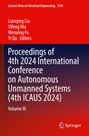 "Proceedings of 4th 2024 ICAUS", rote und blaue Farbverläufe, Springer-Logo unten rechts.