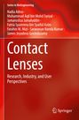 "Contact Lenses: Research, Industry, and User Perspectives." Autorenliste, Hintergrund in Rottönen, Springer-Logo.