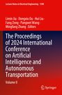 "The Proceedings of 2024 International Conference on Artificial Intelligence and Autonomous Transportation, Volume II." Oben rot, unten ein Verlauf zu dunkelblau mit weißen Texten und Springer-Logo.