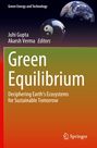 "Green Equilibrium: Deciphering Earth's Ecosystems for Sustainable Tomorrow" Titel mit Yin-Yang-Kugel und Erde, Springer-Logo.