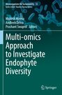 Titel: "Multi-omics Approach to Investigate Endophyte Diversity". Blauer Hintergrund mit stilisierten Bakterien. Springer-Logo.